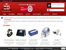 Tablet Screenshot of cdcys.es